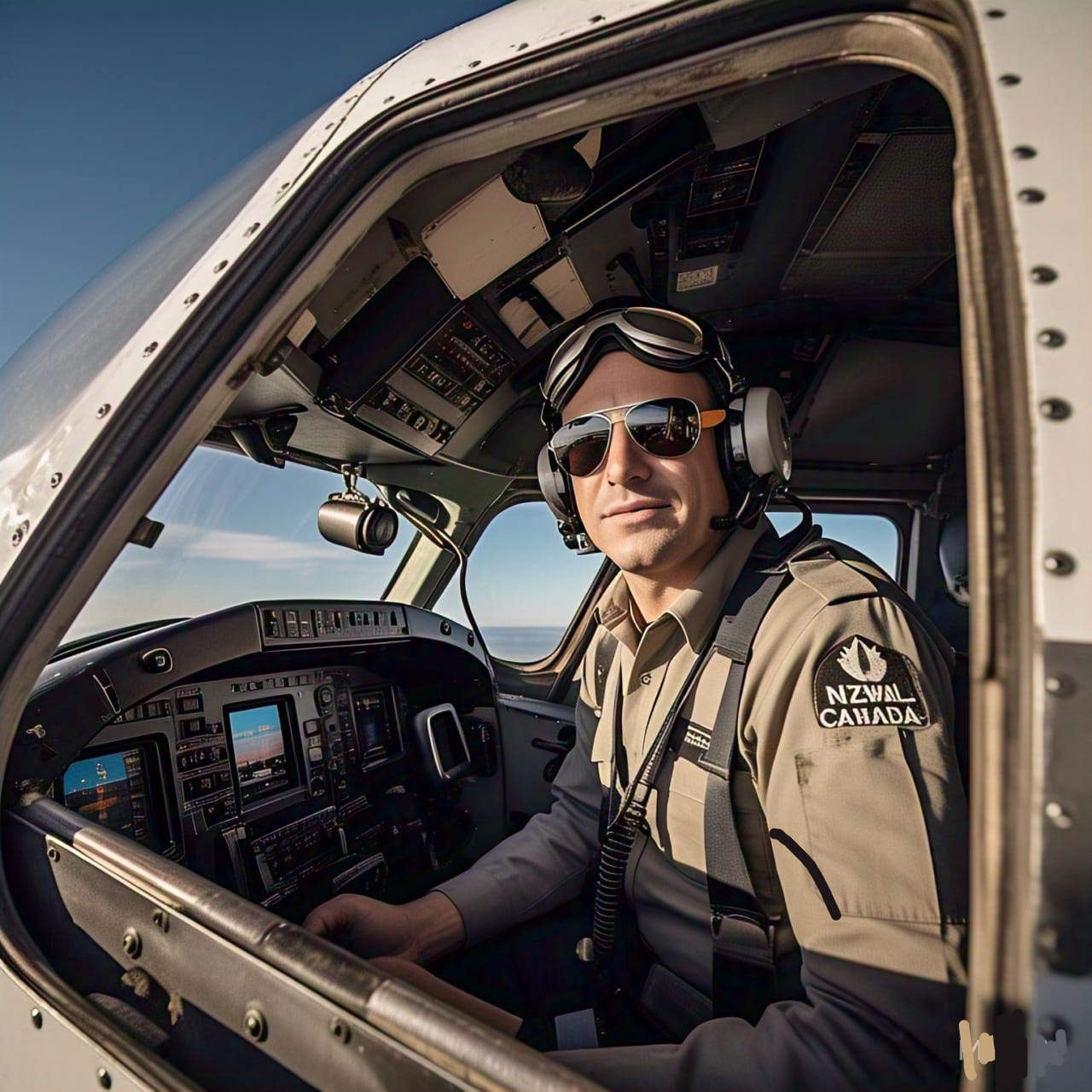 Pilot Small Airplane 
